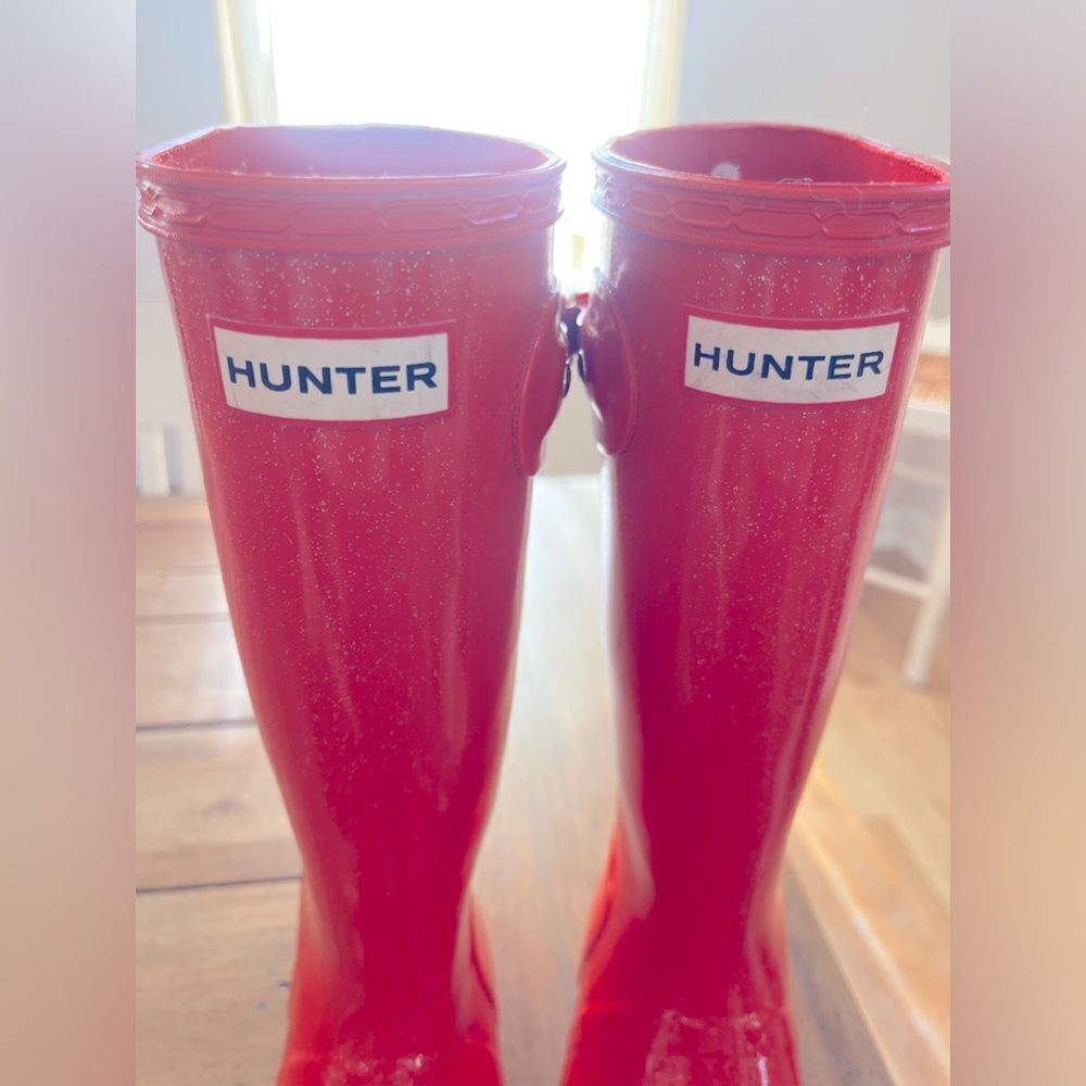 Hunter Bold Red Women's Rain Boots
